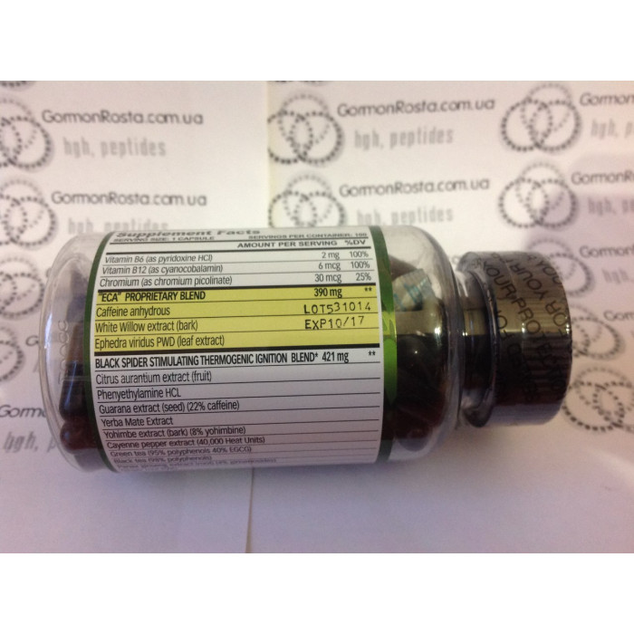 ЭКА жиросжигатель Black Spider 25 🇺🇦