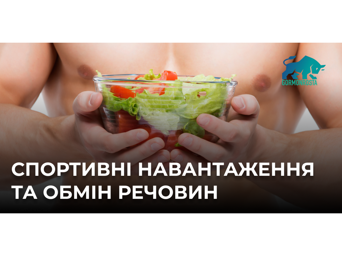 Спортивні навантаження та обмін речовин