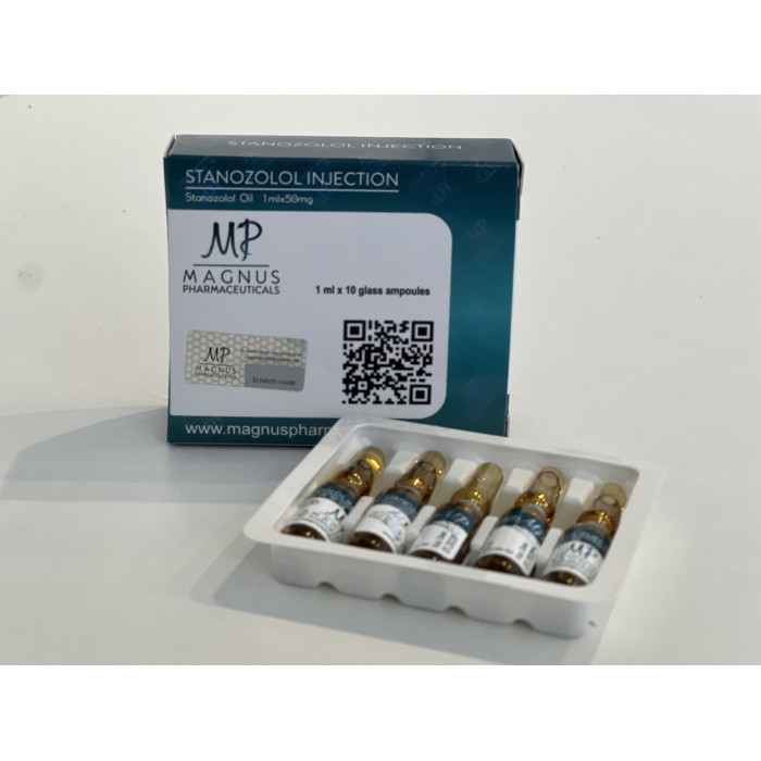 Вінстрол Stanozolol Oil 5 amp x 50 mg/1ml Magnus Pharmaceuticals 🇺🇦